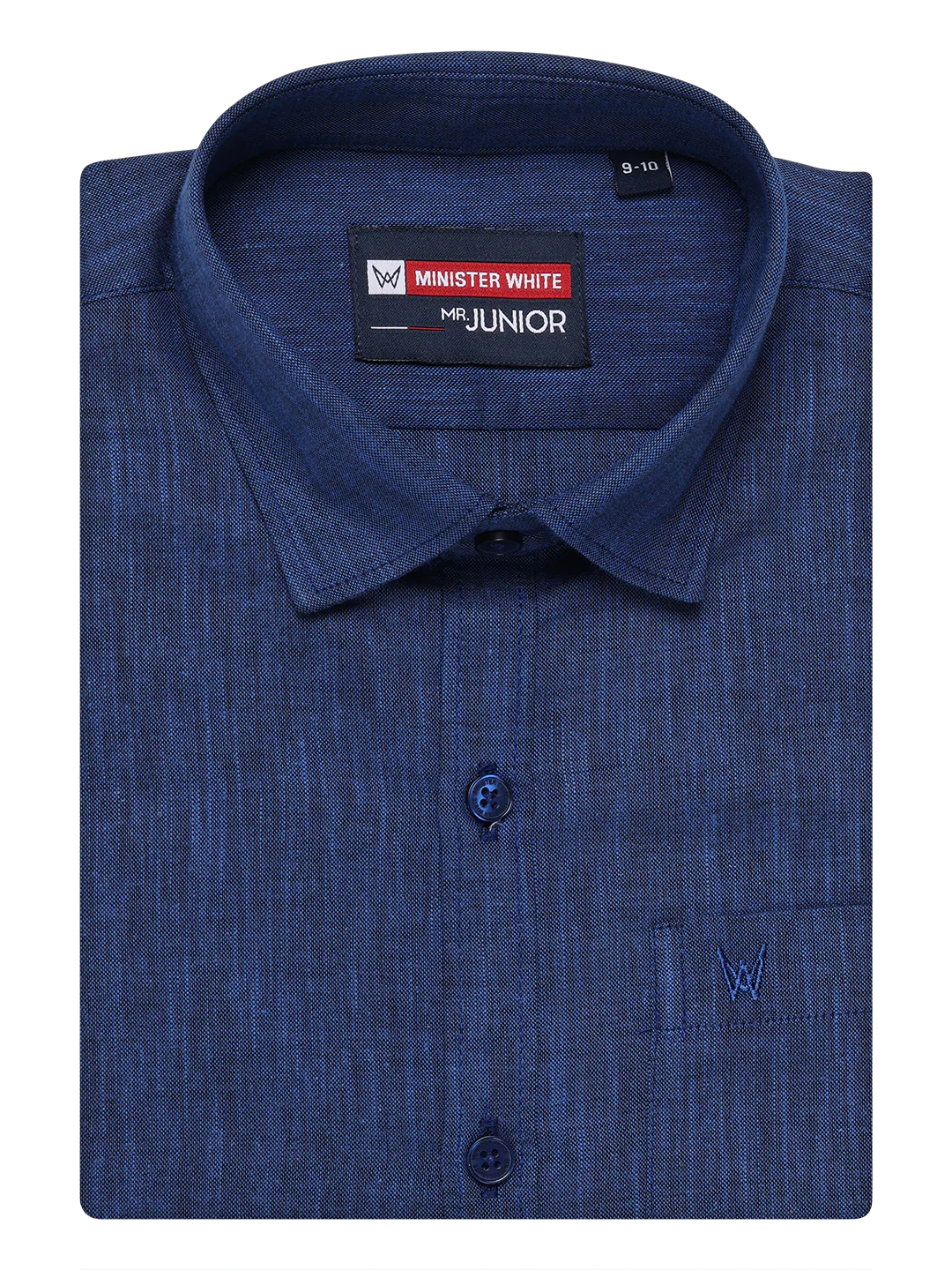 Boys Cotton Inic Blue Colour Half Sleeves Shirt Friendly Boy - Image 5