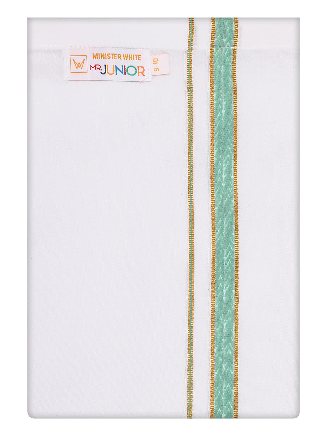 Boys Cotton Mint Blue Kurta with Matching Border Dhoti Combo Honest Boy - Image 7
