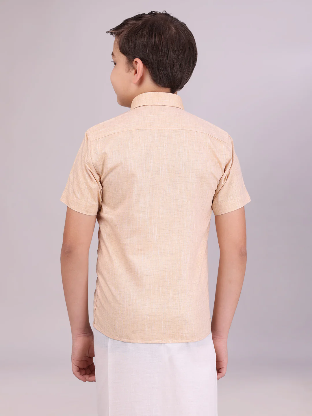 Boys Cotton Sandal Colour Half Sleeves Shirt Friendly Boy - Image 4