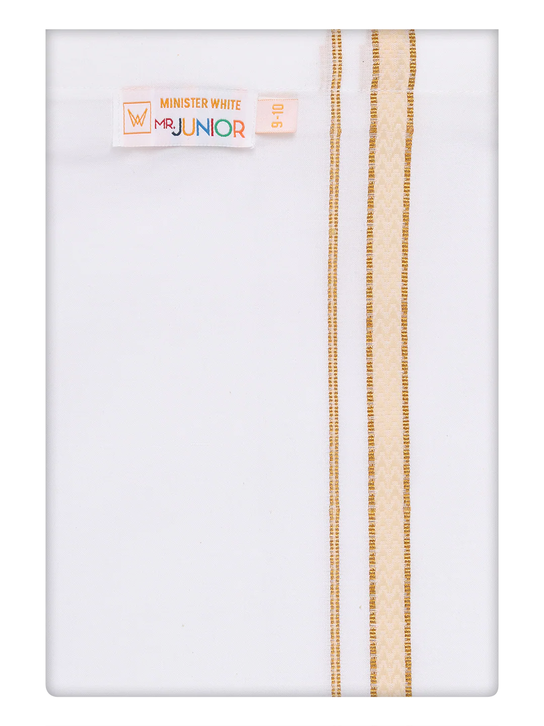 Boys Cotton Light Sandal Kurta with Matching Border Dhoti Combo Honest Boy - Image 7