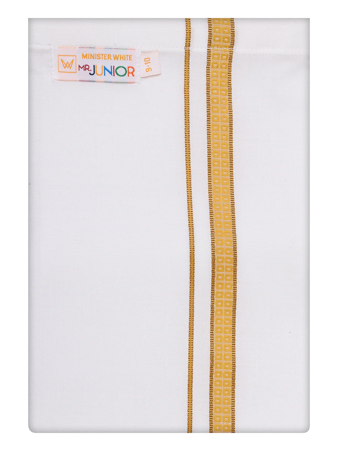 Boys Gold Matching Half Sleeves Shirt with Fancy Flexi Dhoti Combo Brave Boy - Image 7