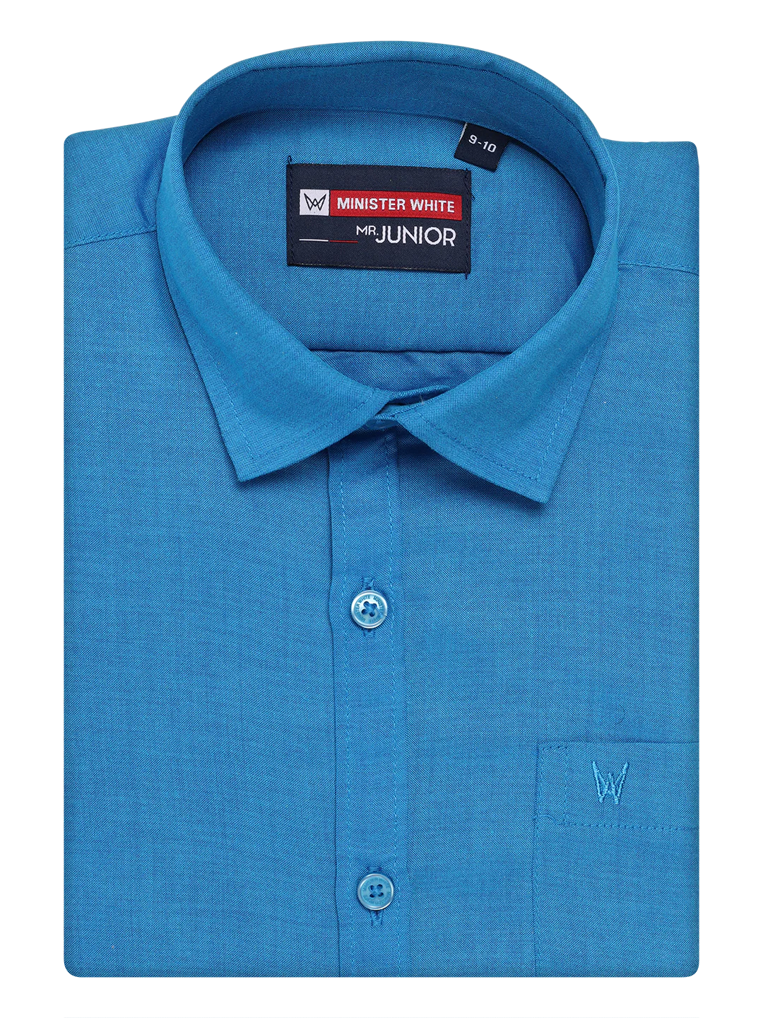 Boys Half Sleeve Blue Shirt with Matching Fancy Flexi Dhoti Combo Brave Boy - Image 6