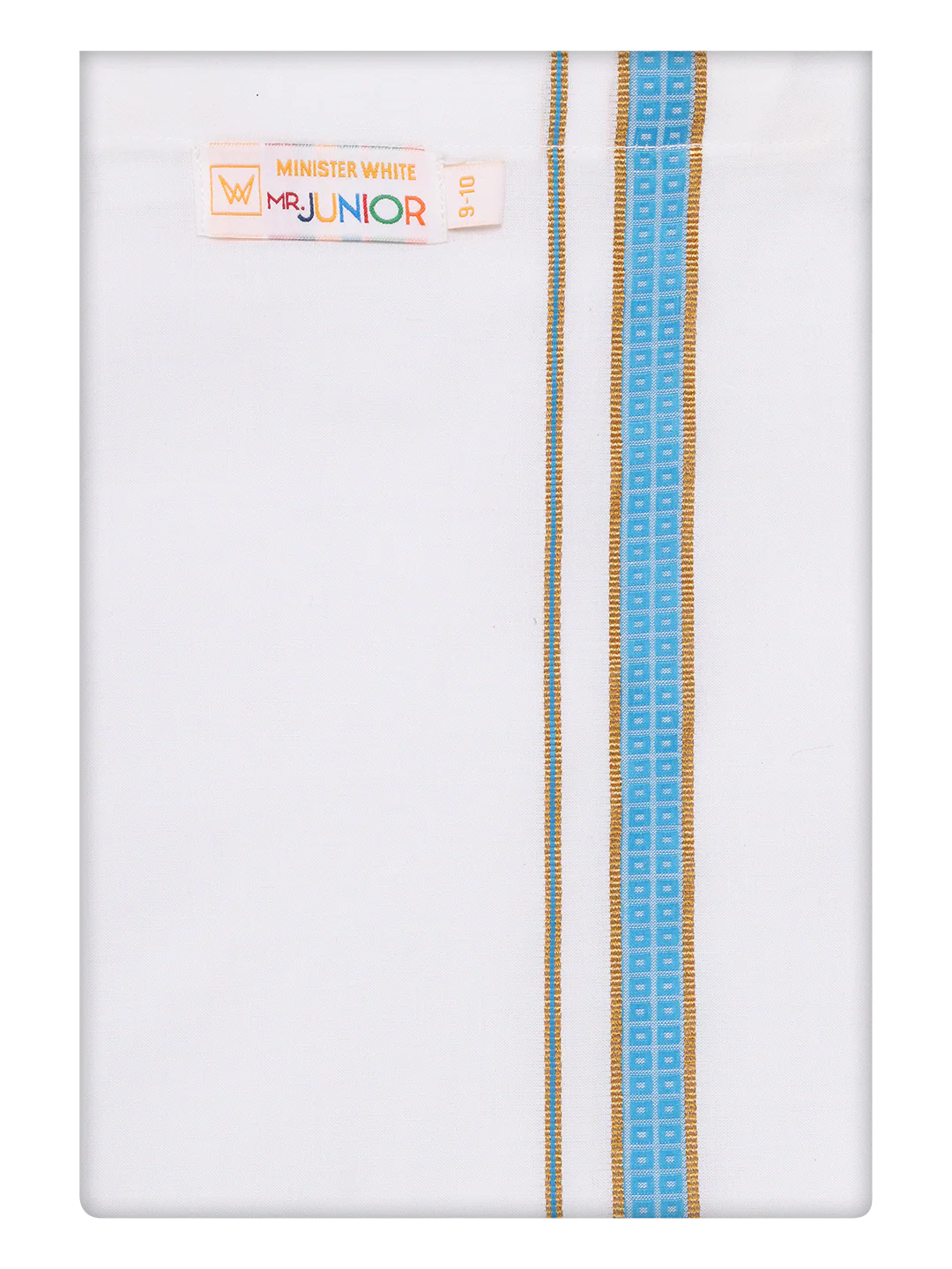 Boys Half Sleeve Blue Shirt with Matching Fancy Flexi Dhoti Combo Brave Boy - Image 7
