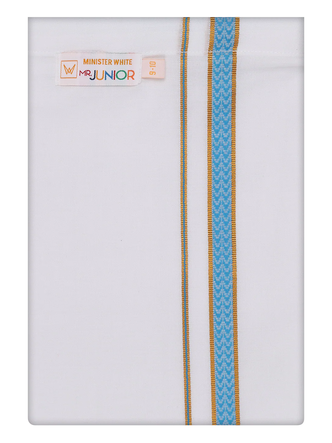 Boys Matching Half Sleeves Shirt with Flexi Dhoti Combo Blue Polite Boy - Image 7