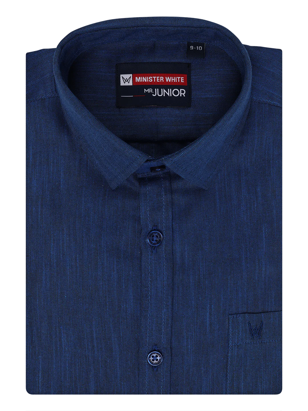 Boys Matching Half Sleeves Shirt with Flexi Dhoti Combo Dark Blue Polite Boy - Image 6