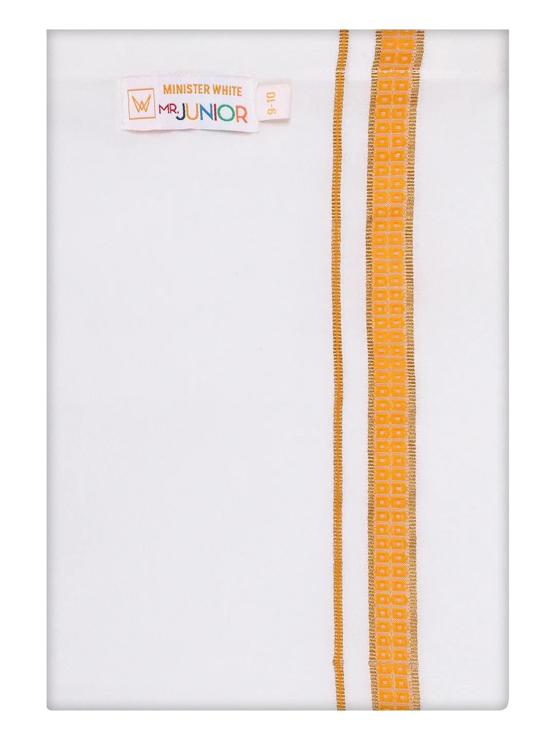Boys Orange Matching Half Sleeves Shirt with Fancy Flexi Dhoti Combo Brave Boy - Image 7