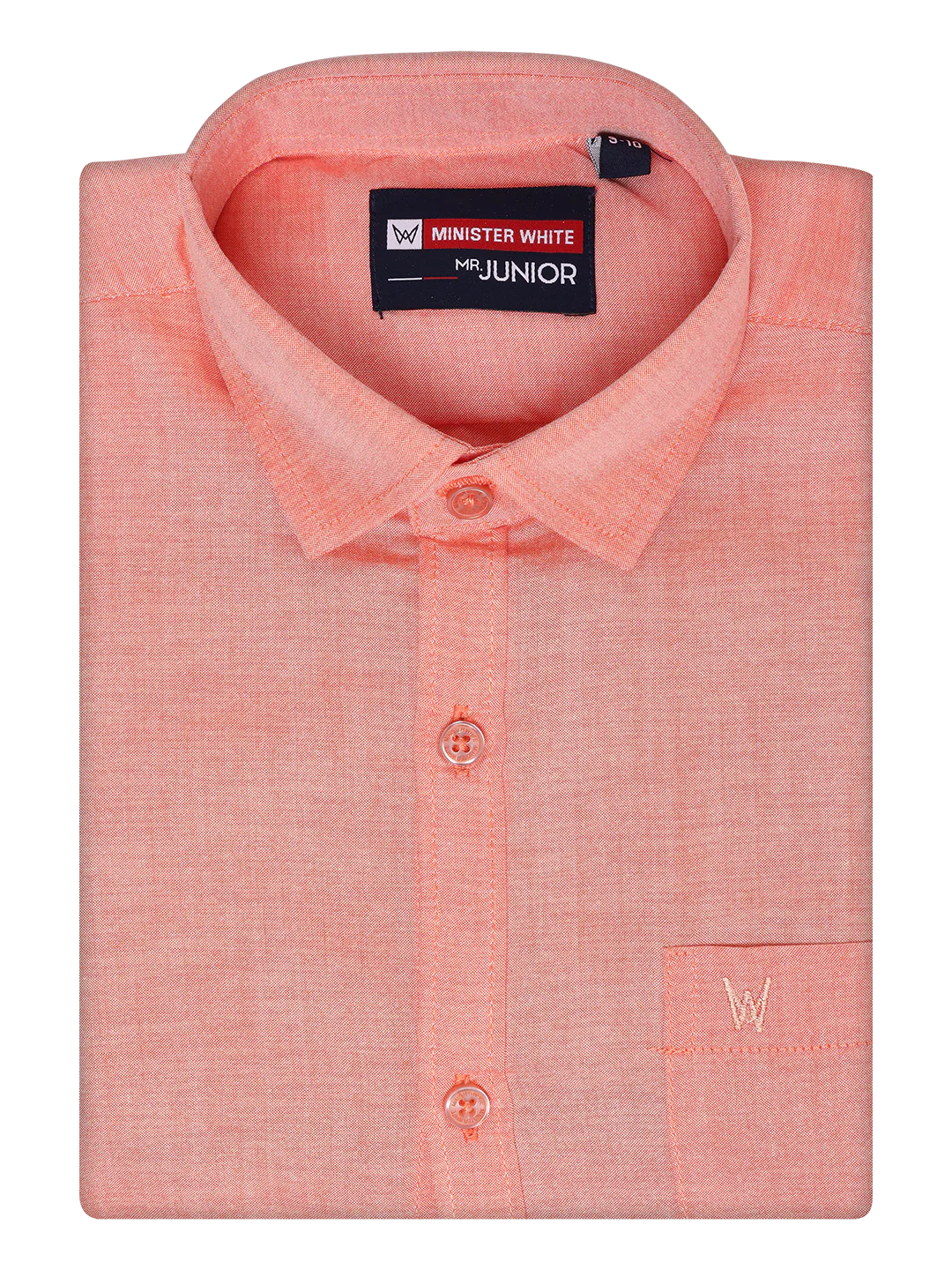 Boys Peach Matching Half Sleeves Shirt with Fancy Flexi Dhoti Combo Brave Boy - Image 5