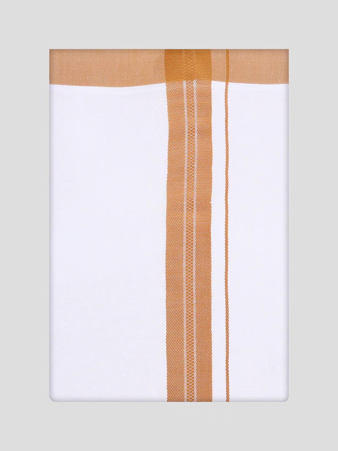 Mens Cotton Golden Yellow Matching Shirt and Dhoti Combo Luster - Image 11