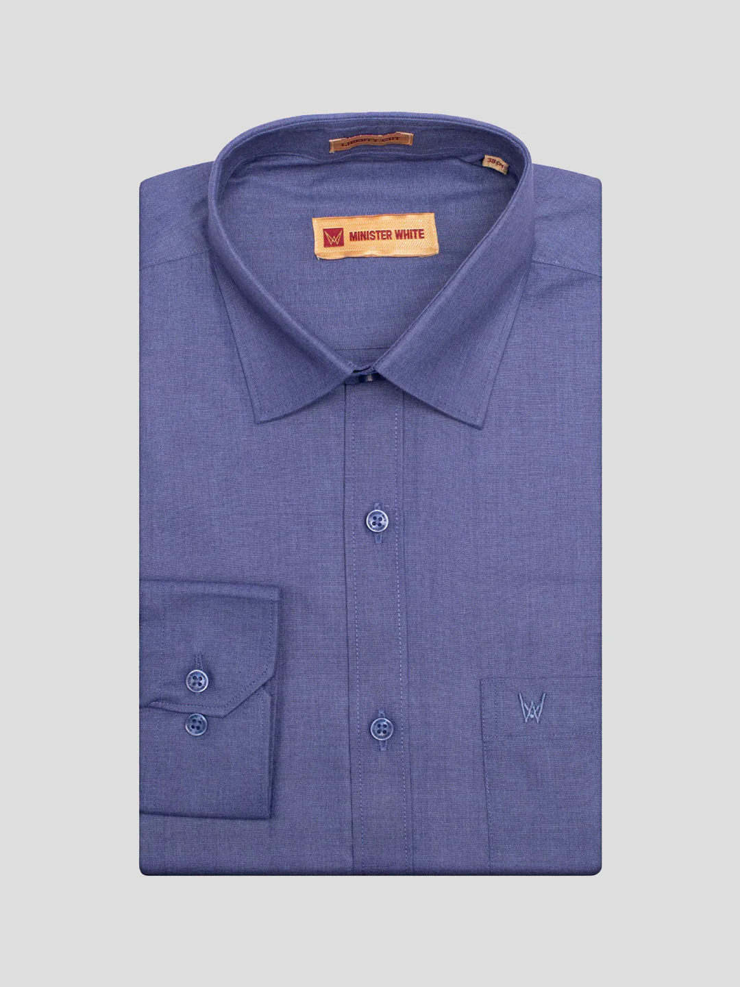 Men's Blue Color Shirt with Matching Fancy Printed Border Dhoti Combo Casper Trends - Image 2