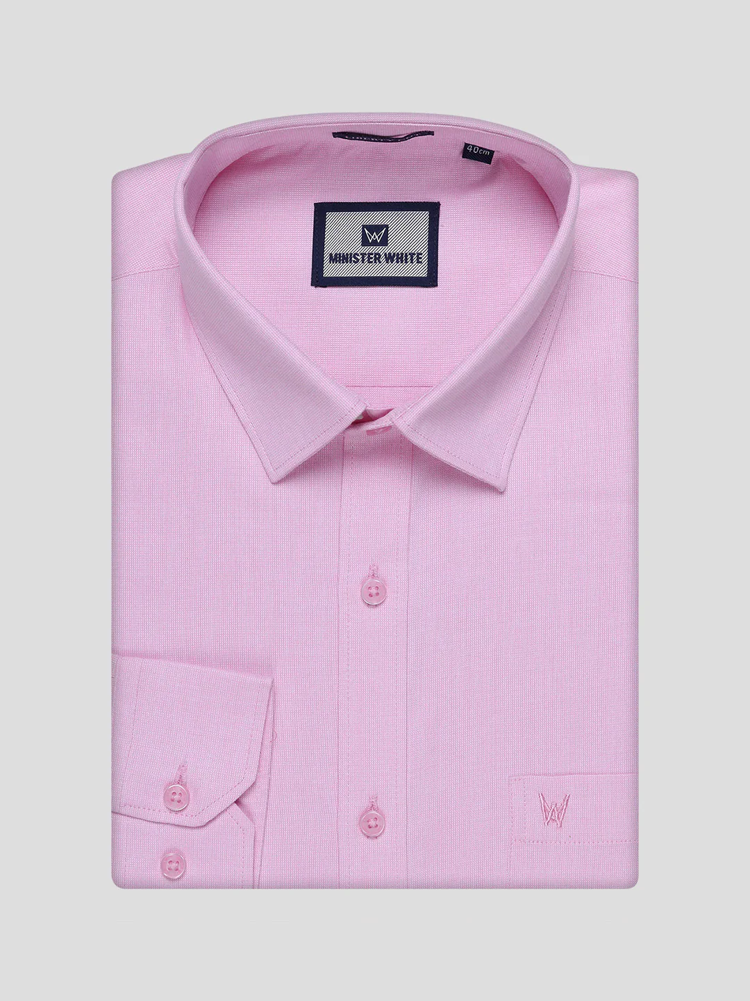 Men's Cotton Light Rose Shirt and Airtex Matching Border Dhoti Combo Nector - Image 12