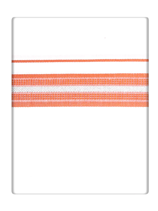 Men's Cotton Orange Color Matching Shirt and Dhoti Combo Hazel - Image 3