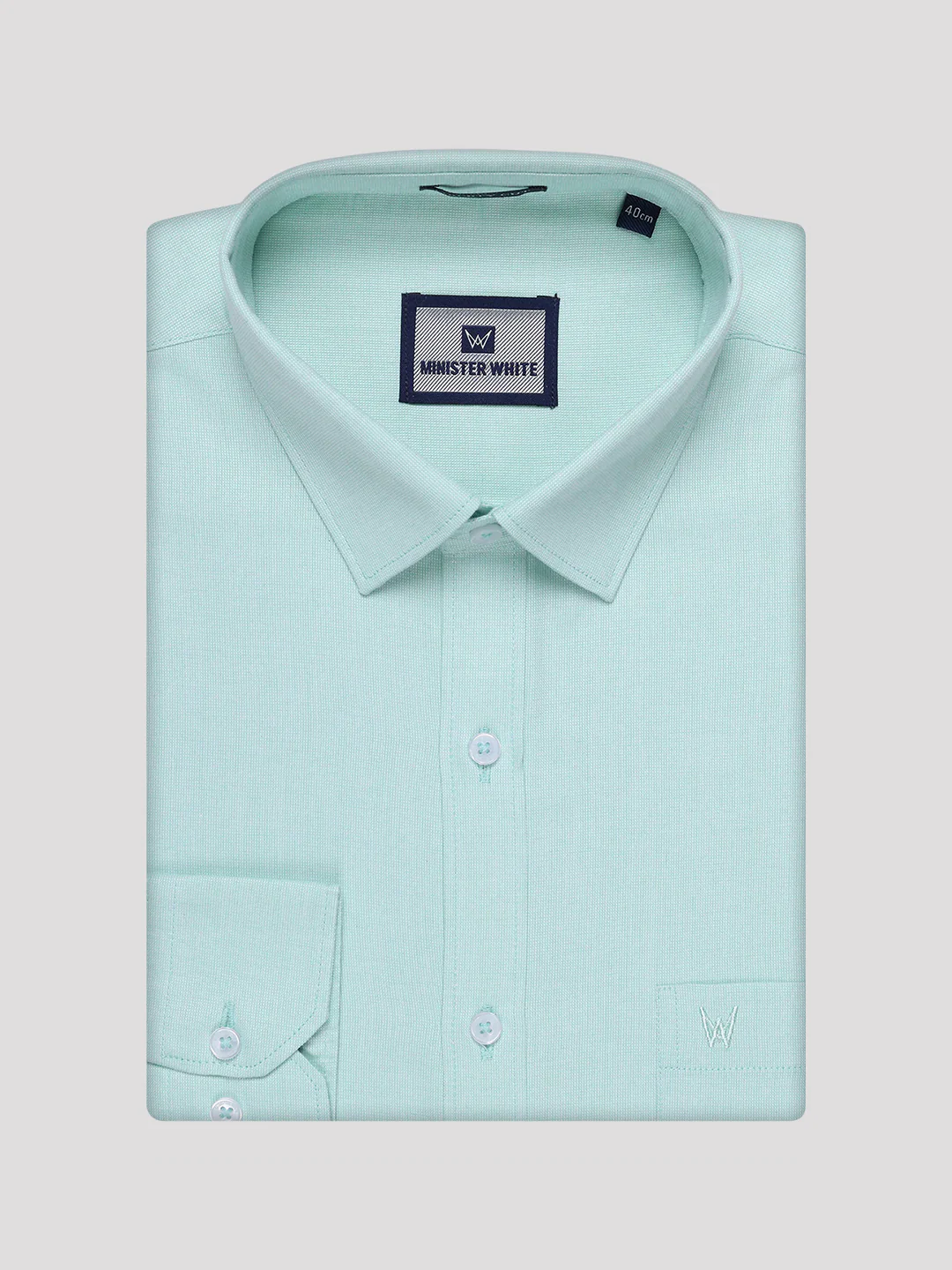 Men's Cotton Sea Green Shirt and Airtex Matching Border Dhoti Combo Nector - Image 12