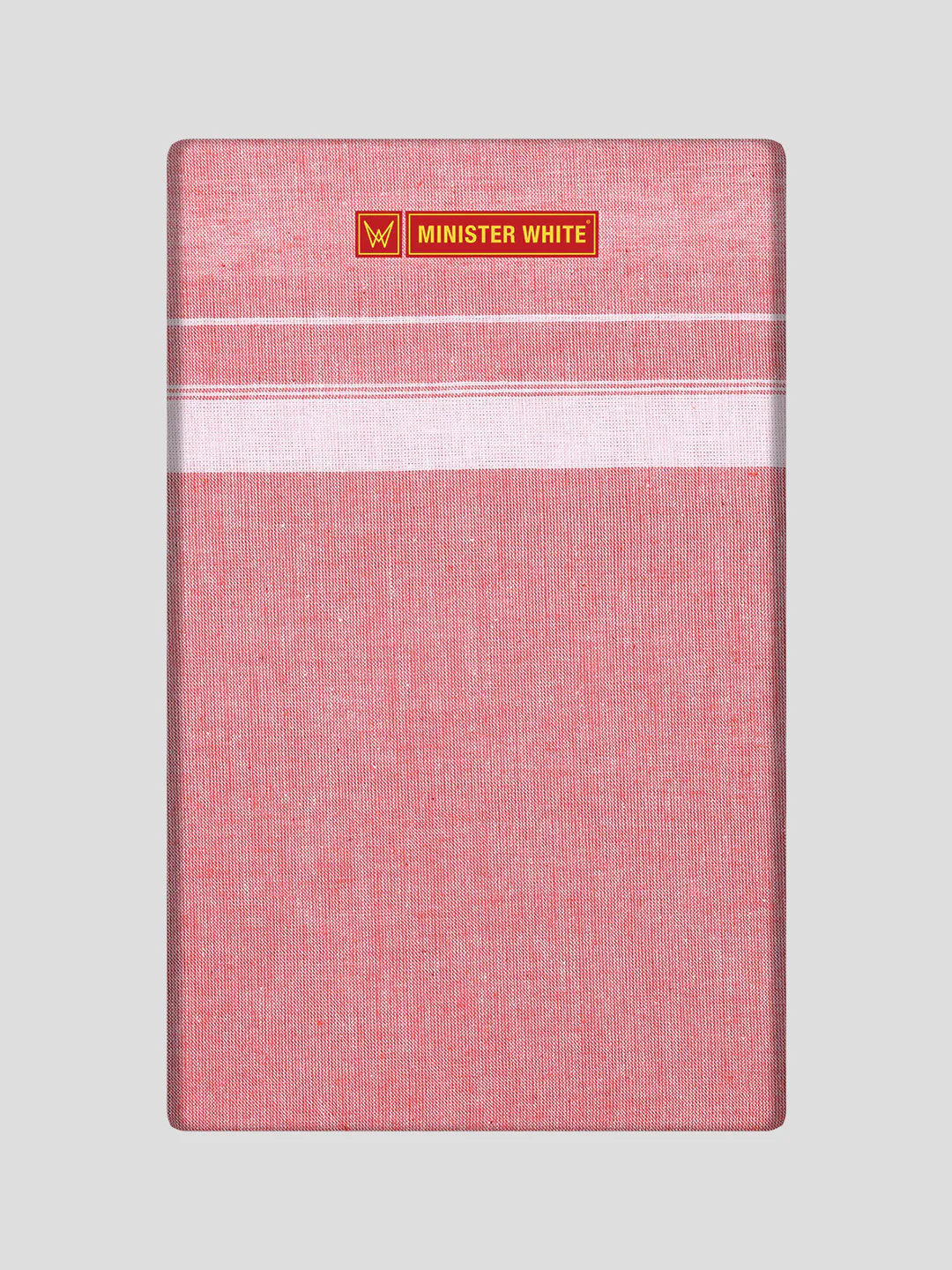 Men's Cotton Single Layered Dhoti with Assorted Border Lawson Mix