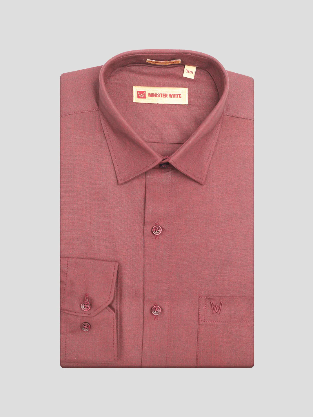 Men's Maroon Color Shirt with Matching Fancy Printed Border Dhoti Combo Casper Trends - Image 2