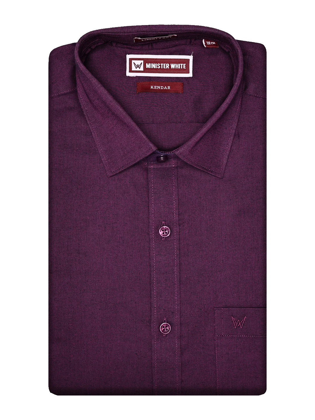 Men’s Premium Yarn Dyed Oxford Regular Fit Wine Shirt Kendar