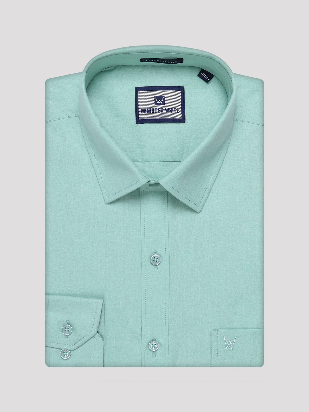 Men's See Green Shirt with Matching Border Flexi Dhoti Combo Casper Flexi - Image 8