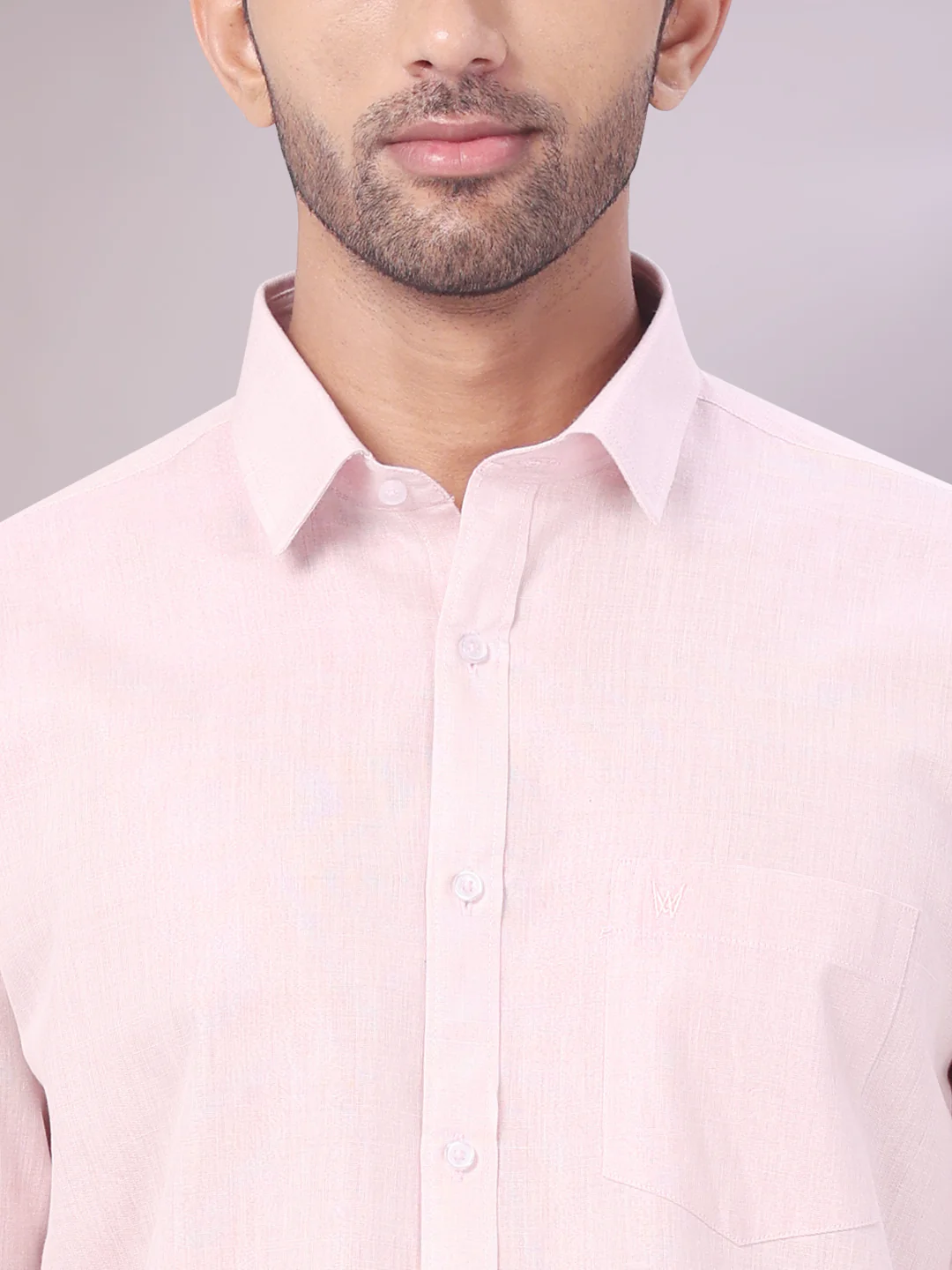 Men's Tissue Rose Color Dhoti Shirt Wedding Combo Maverick - Image 5