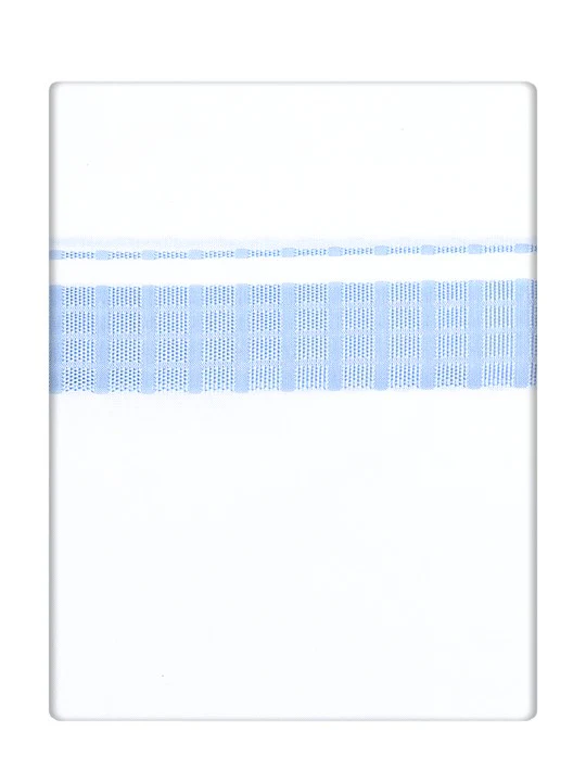 Men's Blue Shirt with Matching Fancy Border Dhoti Combo Google - Image 2
