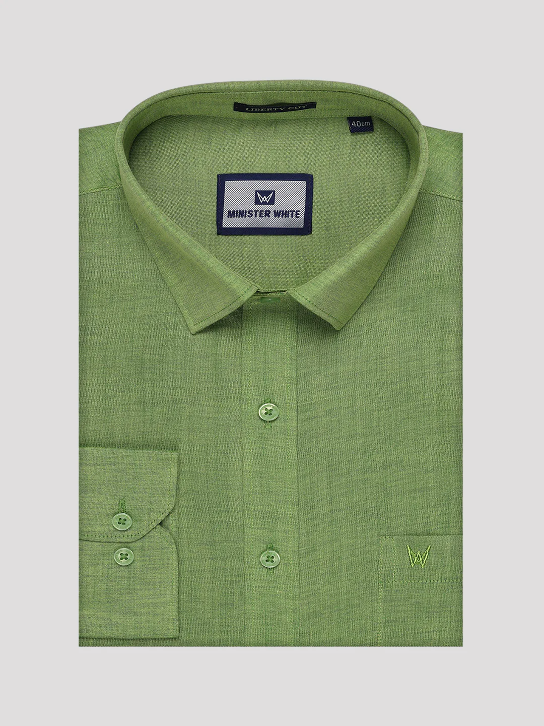 Mens Cotton Light Green Shirt with Tissue Matching Border Dhoti Wedding Combo Kandala - Image 11