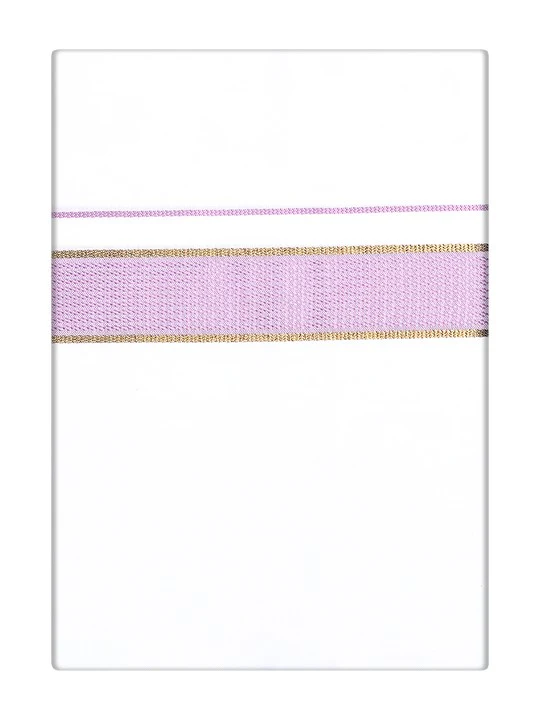 Men's Cotton Lilac Color Regular Fit Shirt with Matching Border Dhoti Impress Print - Image 3