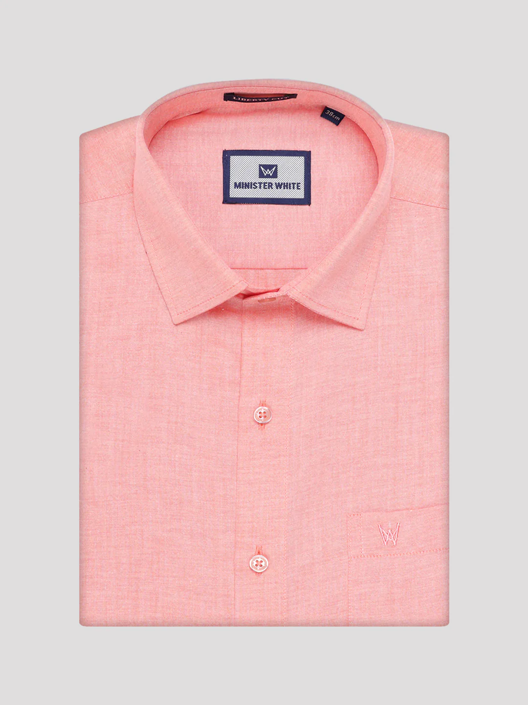Mens Cotton Peach Shirt with Tissue Matching Border Dhoti Wedding Combo Kandala - Image 7