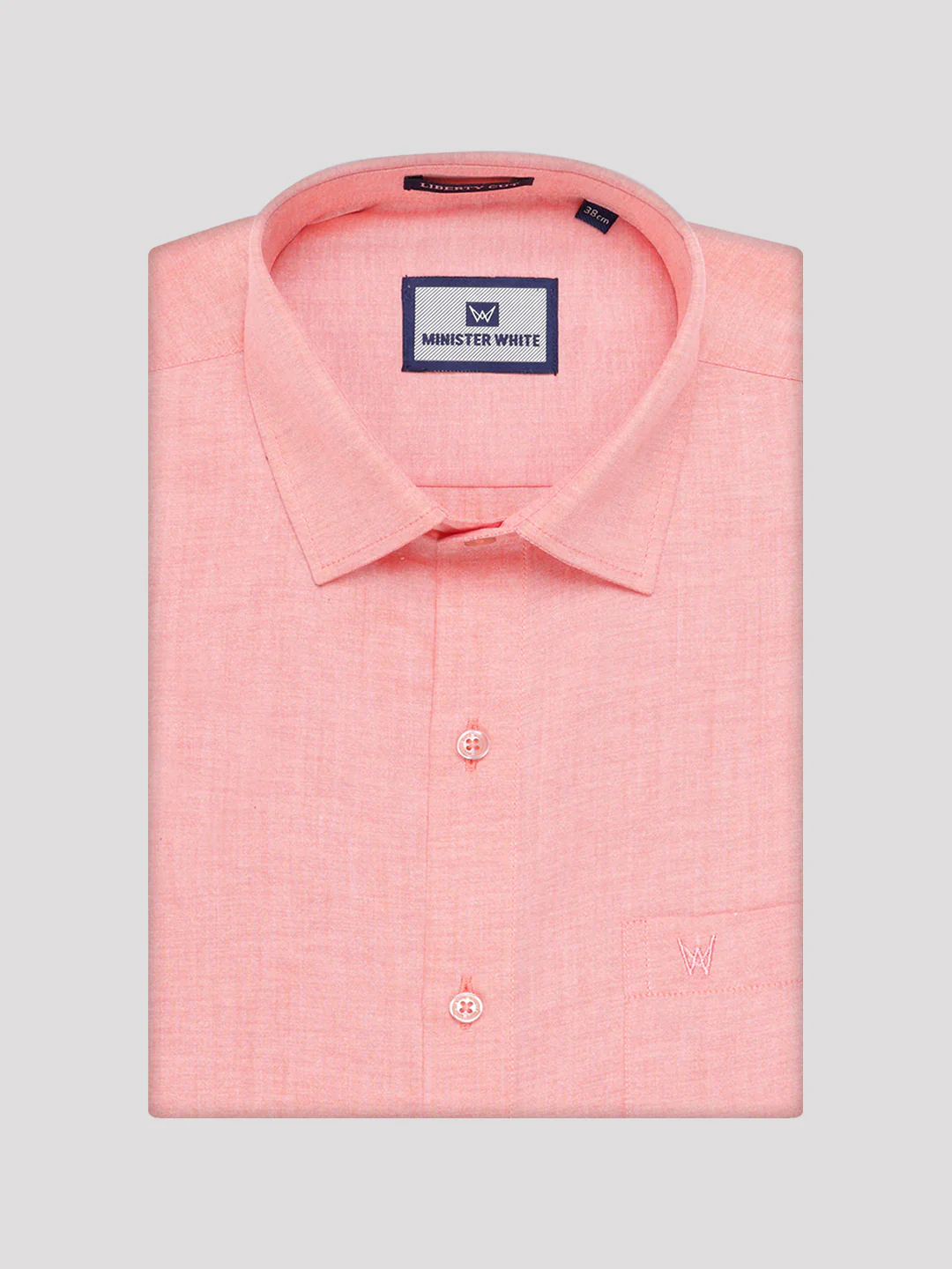 Mens Cotton Peach Shirt with Tissue Matching Border Flexi Dhoti Wedding Combo Kandala - Image 2