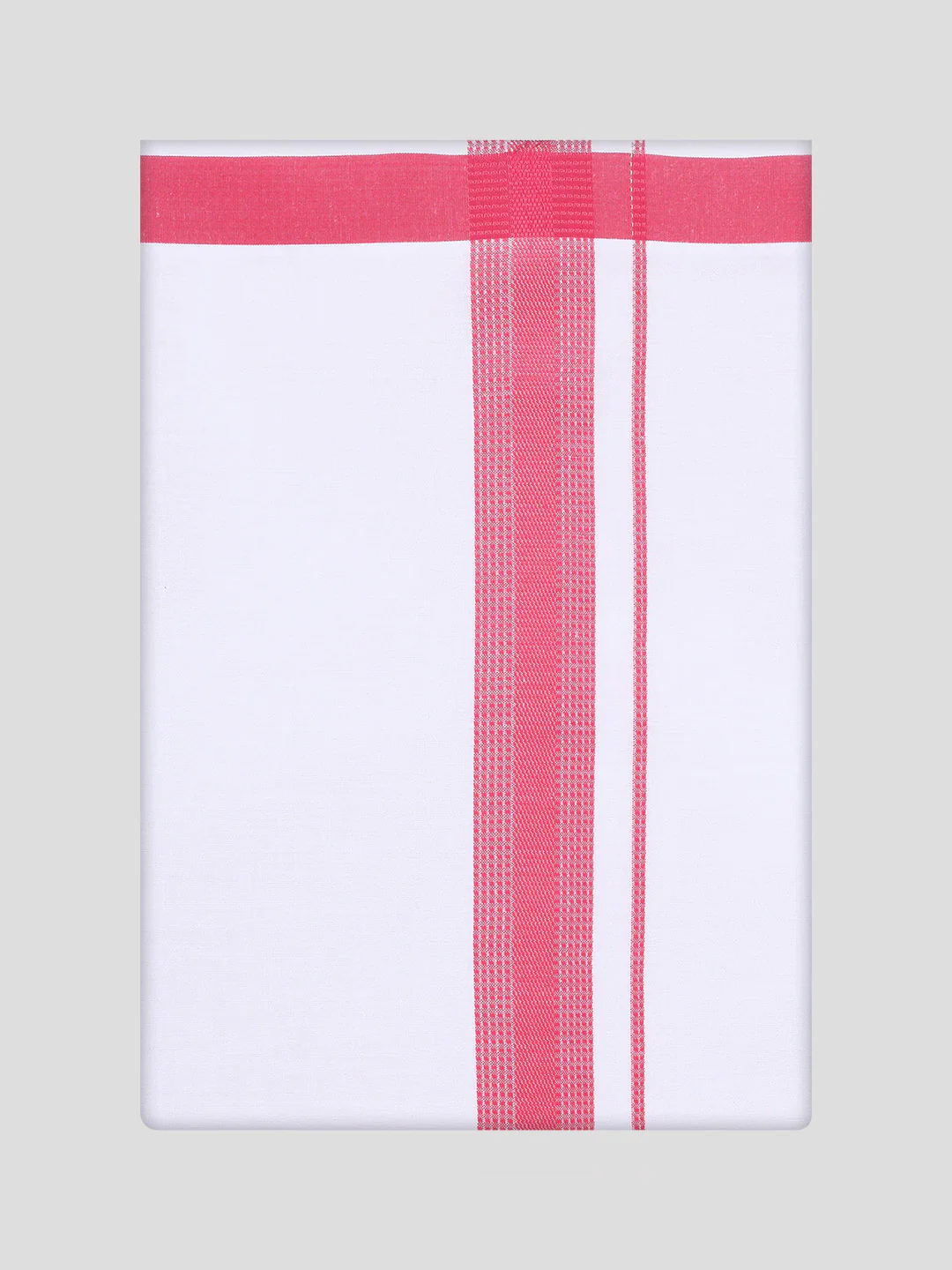 Mens Cotton Pink Matching Shirt and Dhoti Combo Luster - Image 10
