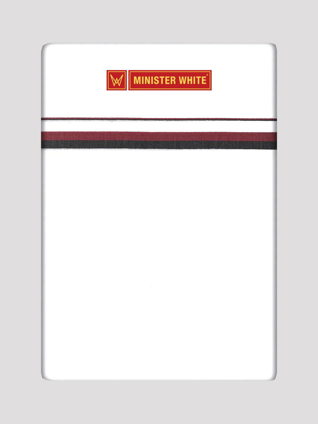 Men's Cotton White Single Layered (2Mtr) Political Dhoti DMK - Chatriyan
