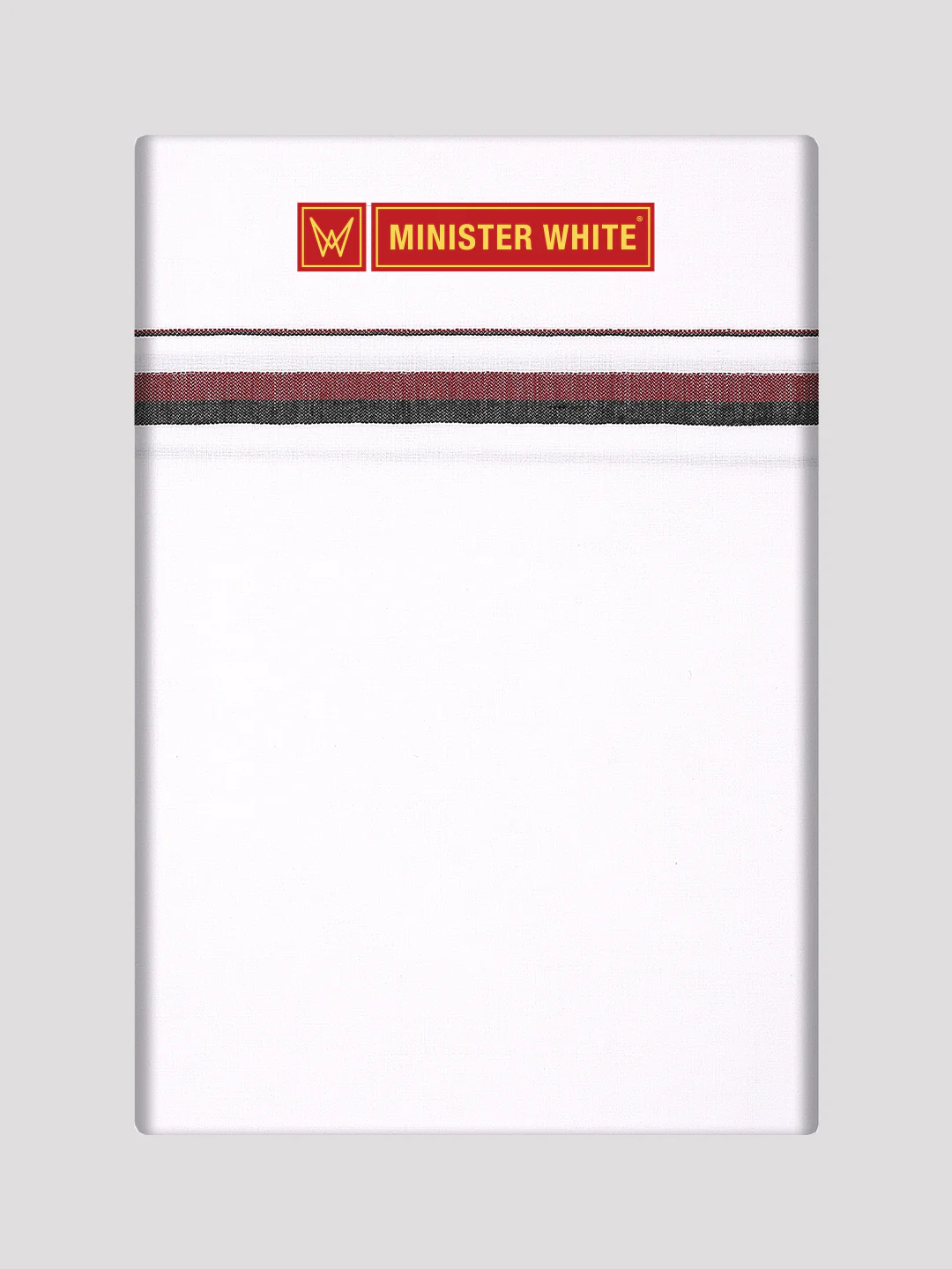 Men's Cotton White Single Layered (2Mtr) Political Dhoti DMK - Lawa