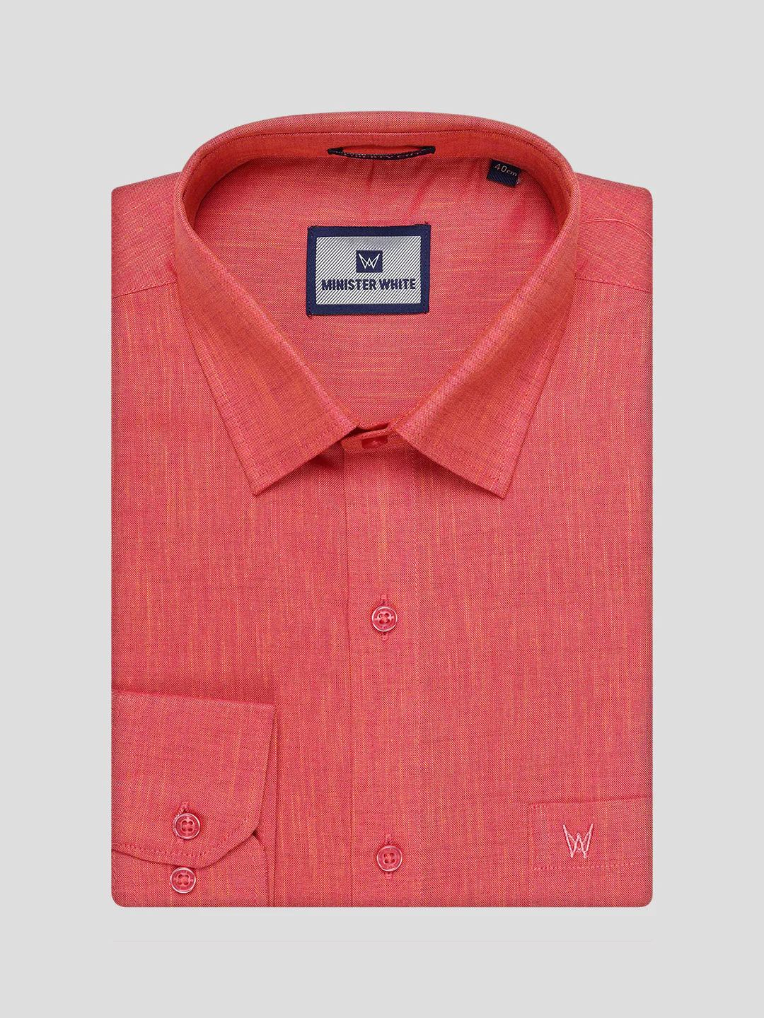 Mens Dark Brick Colour Shirt with Matching Fancy Border Dhoti Combo Lemax - Image 11