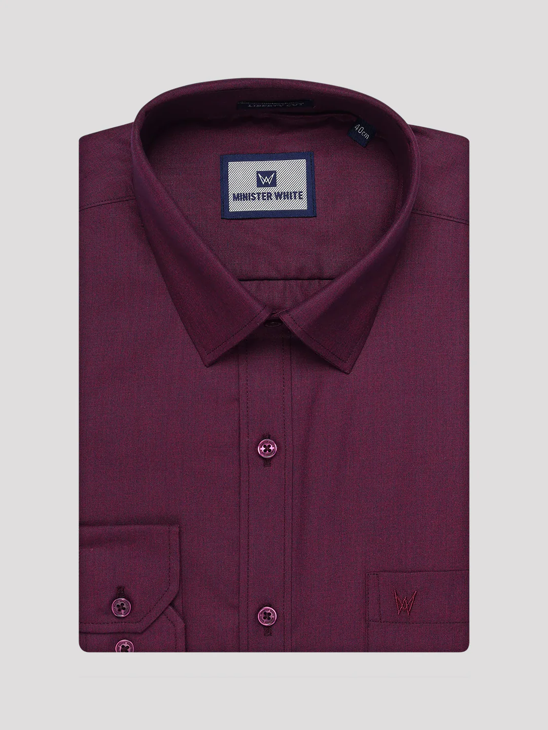 Mens Dark Wine Color Shirt with Matching Border Dhoti Combo Casper - Image 10