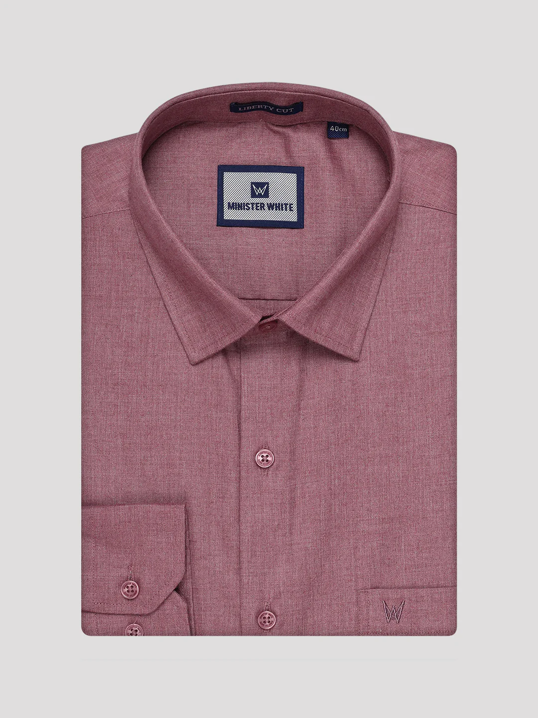 Mens Light Maroon Color Shirt with Matching Border Dhoti Combo Casper - Image 11