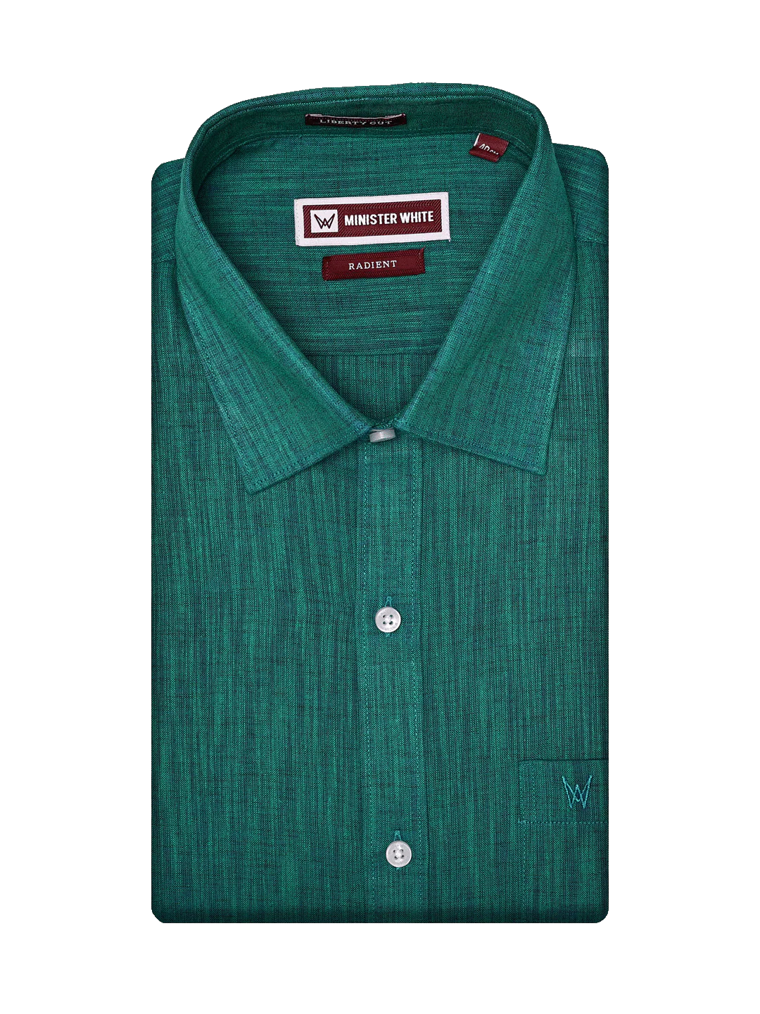 Men's Premium Cotton Linen Regular Fit Dark Green Shirt Radient