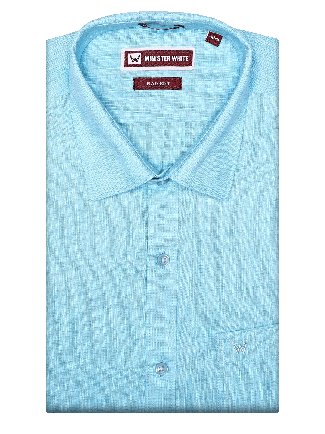 Men's Premium Cotton Linen Regular Fit Sky Blue Shirt Radient