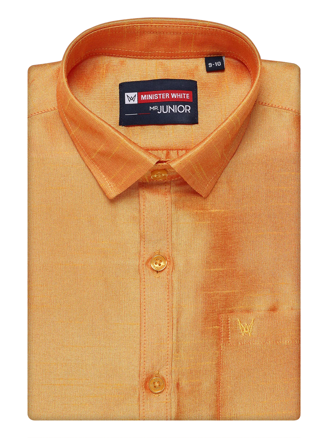 Boys Orange Colour Half Sleeves Shirt Intense Boy - Image 4