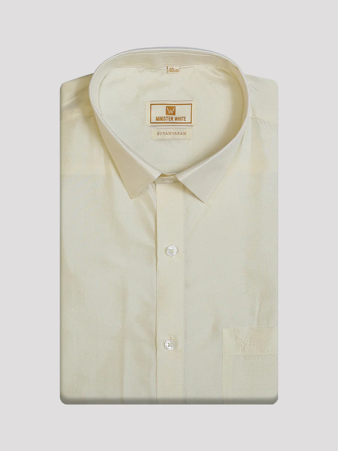 Men's Pure Silk Wedding Cream Shirt, Dhoti, Nerial with Belt Combo - Nesam 50K - Image 10