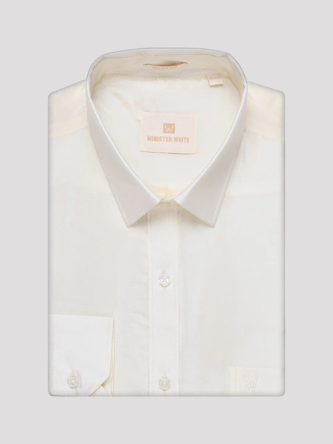 Mens Art Silk Wedding Cream Shirt, Dhoti, Nerial with Belt Combo - Boopalan Cream - Image 9
