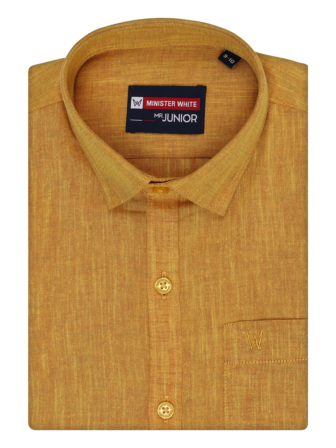 Boys Matching Half Sleeves Shirt with Flexi Dhoti Combo Yellow Polite Boy - Image 6